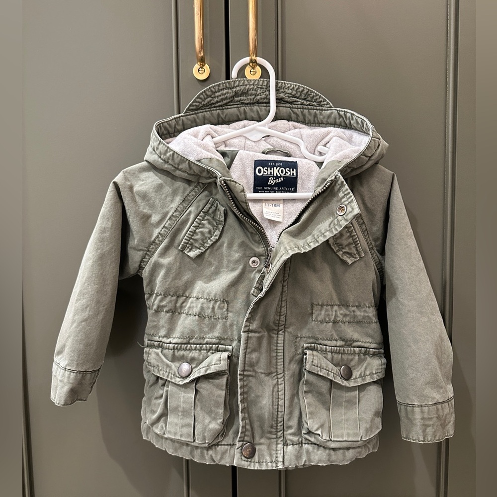OshKosh Military Jacket - 18 months